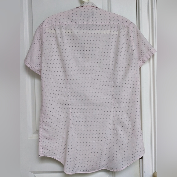 Zara Man Short Sleeve Button Down Shirt - size L - Picture 2 of 3